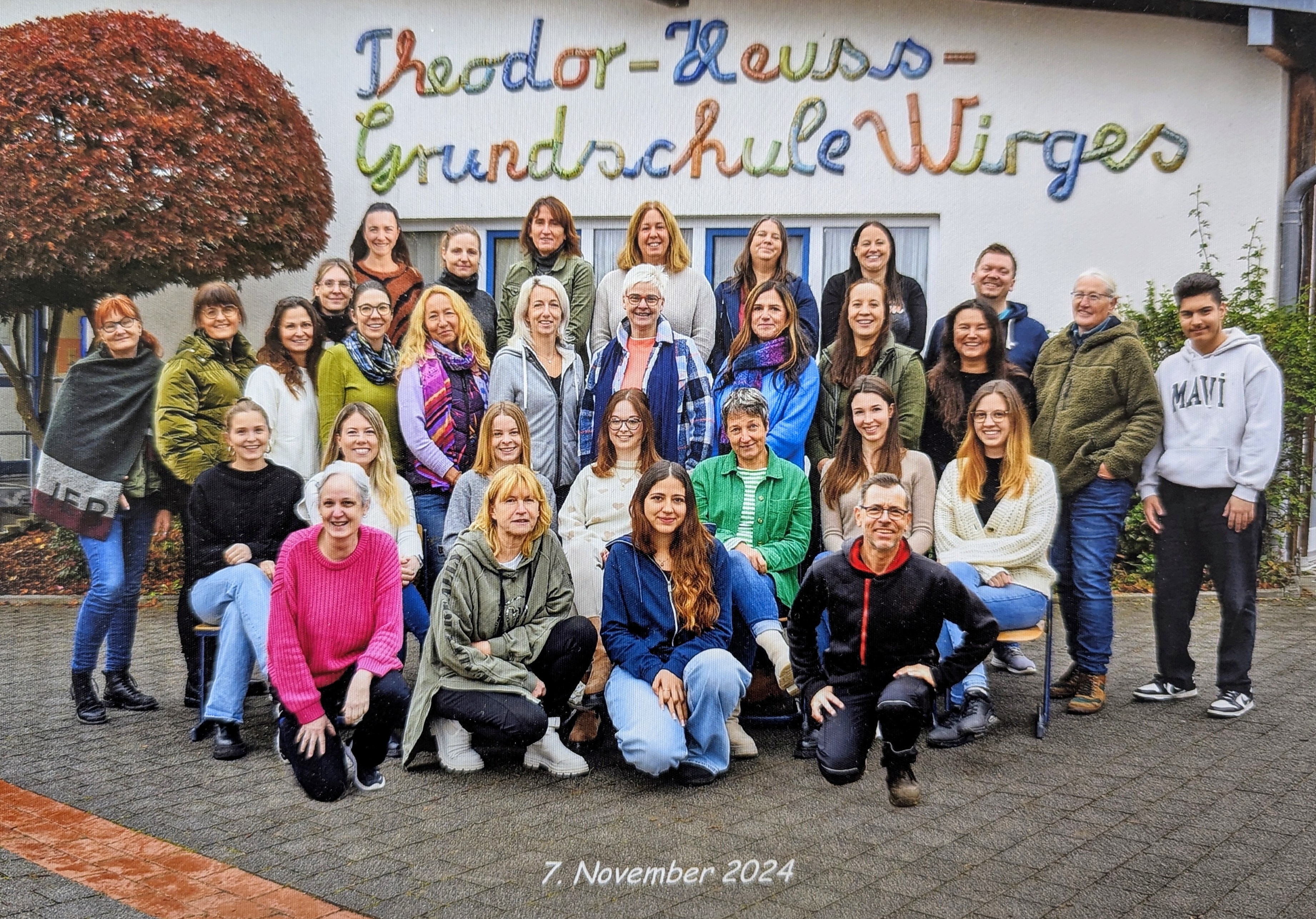 Kollegiumsbild 7. November 2024